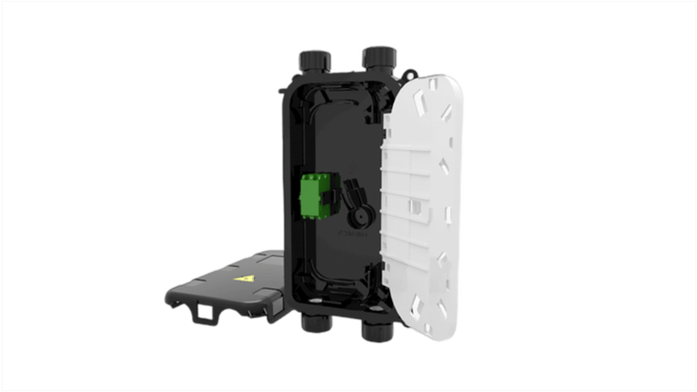 HellermannTyton Connectivity LWL-Rangierfeld LC für 2 Port Single Mode bestückt Gleiten