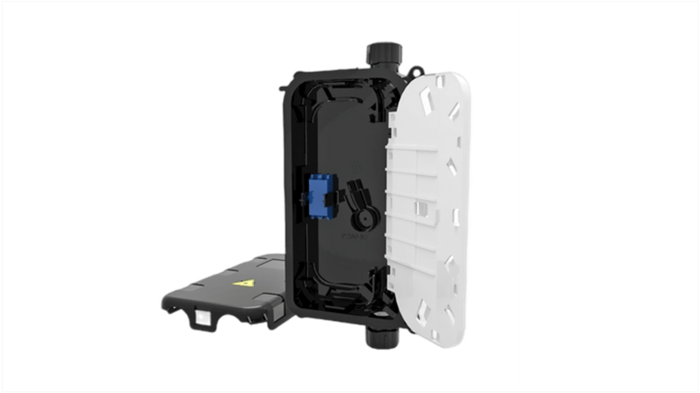 CUSTOMER CONNECTION POINT, BLACK, 2 PORT