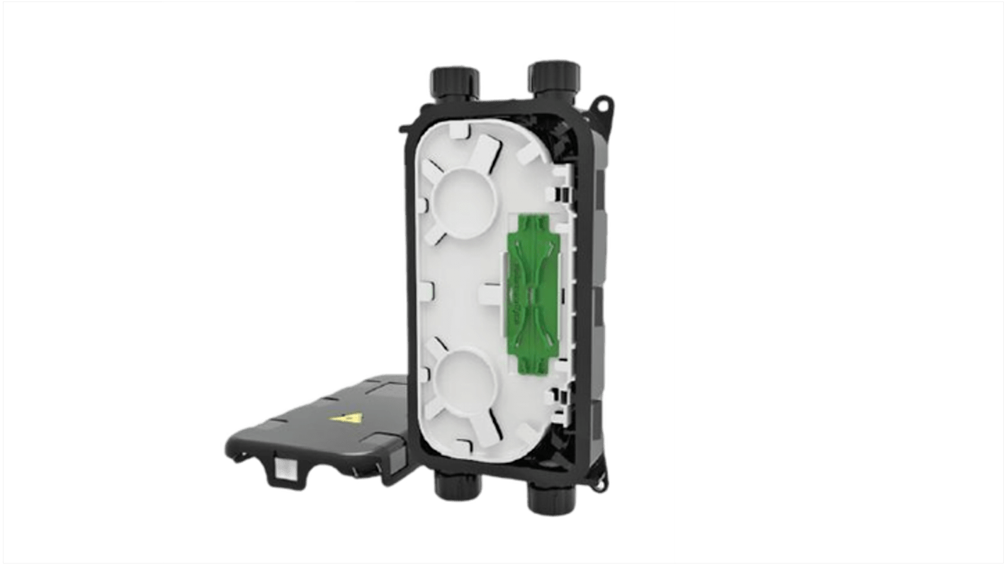 HellermannTyton Connectivity LWL-Rangierfeld LC für 2 Port Single Mode bestückt Gleiten