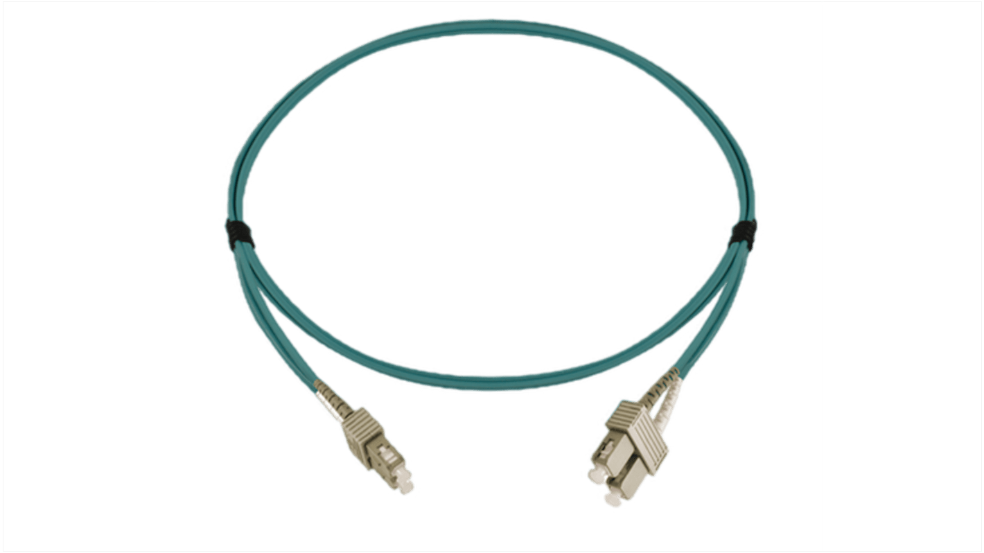 HellermannTyton Connectivity LWL-Kabel 1m Duplex 2-Fasern