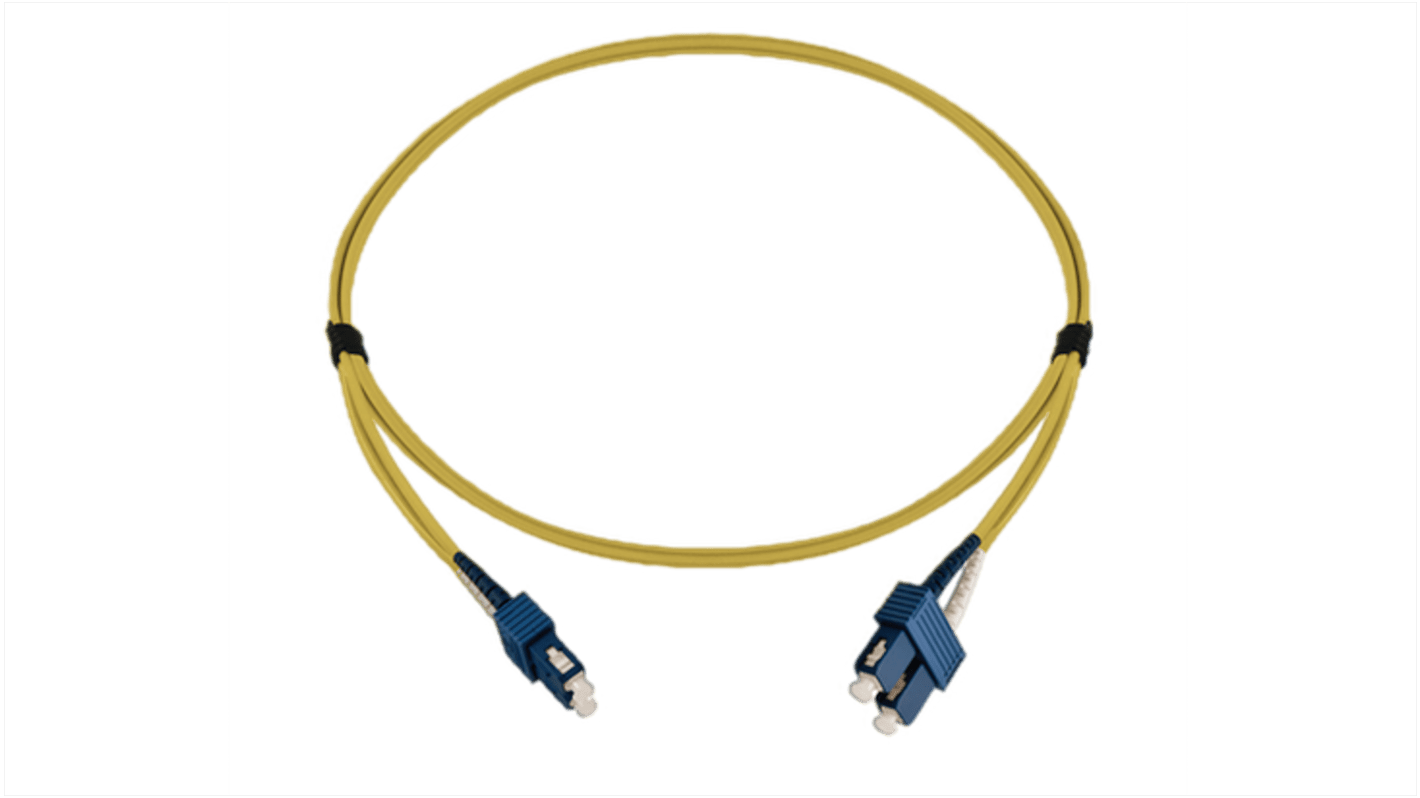 HellermannTyton Connectivity LWL-Kabel 3m Duplex 2-Fasern