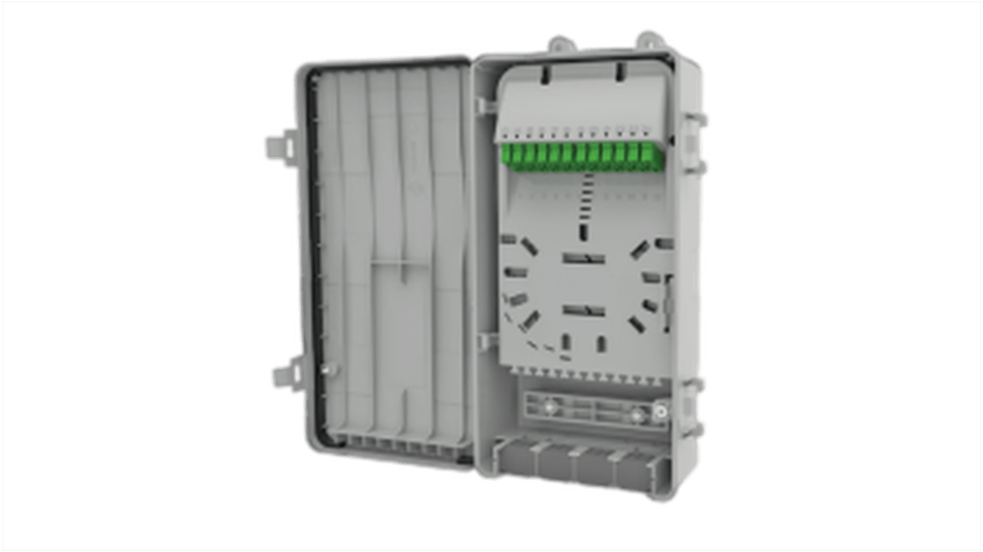 HellermannTyton Connectivity LWL-Rangierfeld LC für 24 Port Multimode bestückt Gleiten