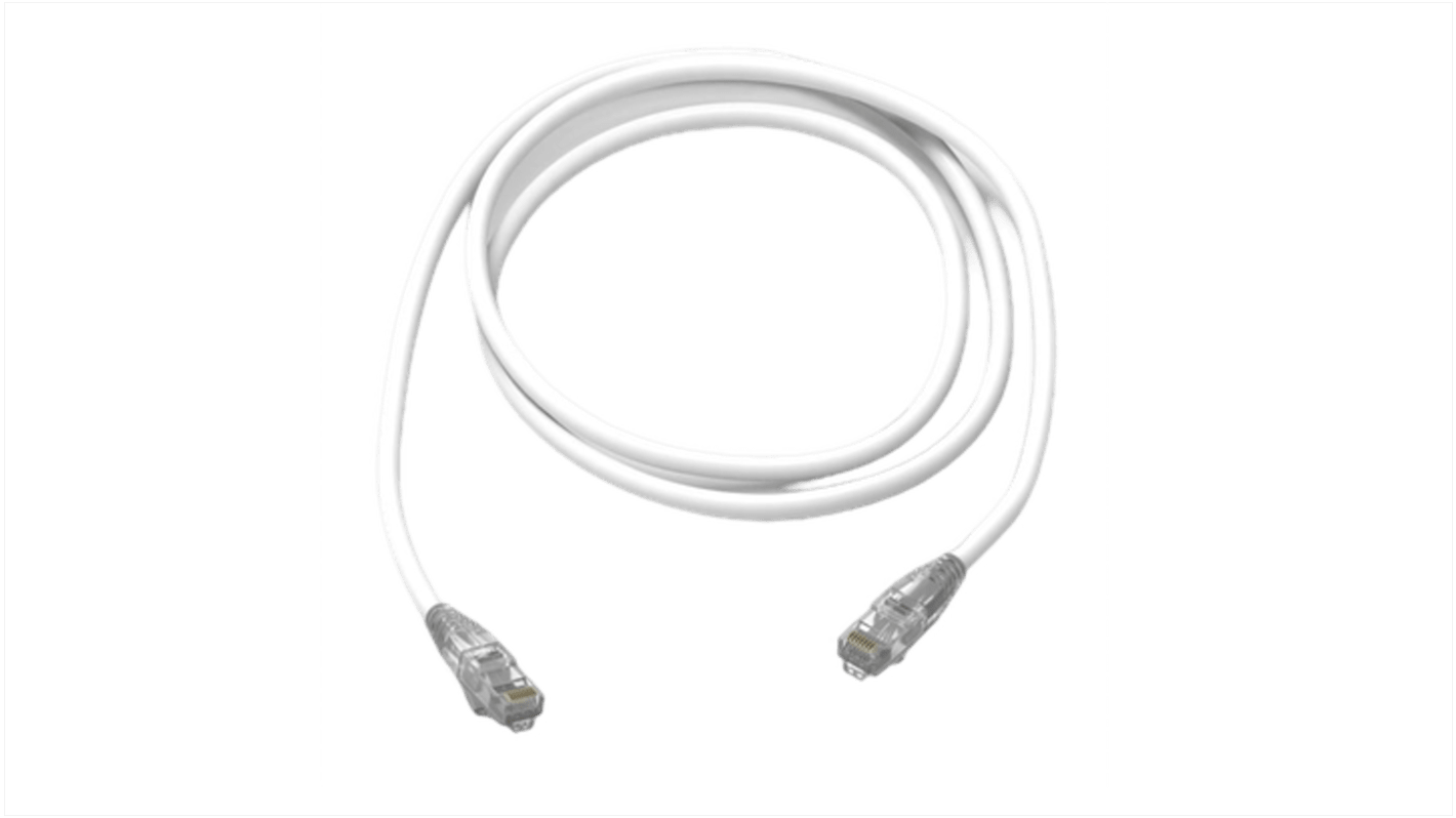 RJ45NGB 10.0M S LS/VI CCA | Panneau de connexion RJ HellermannTyton Connectivity RJ45NGB, blindage Non blindé RJ45 Cat6 1 Câble 10 m | RS