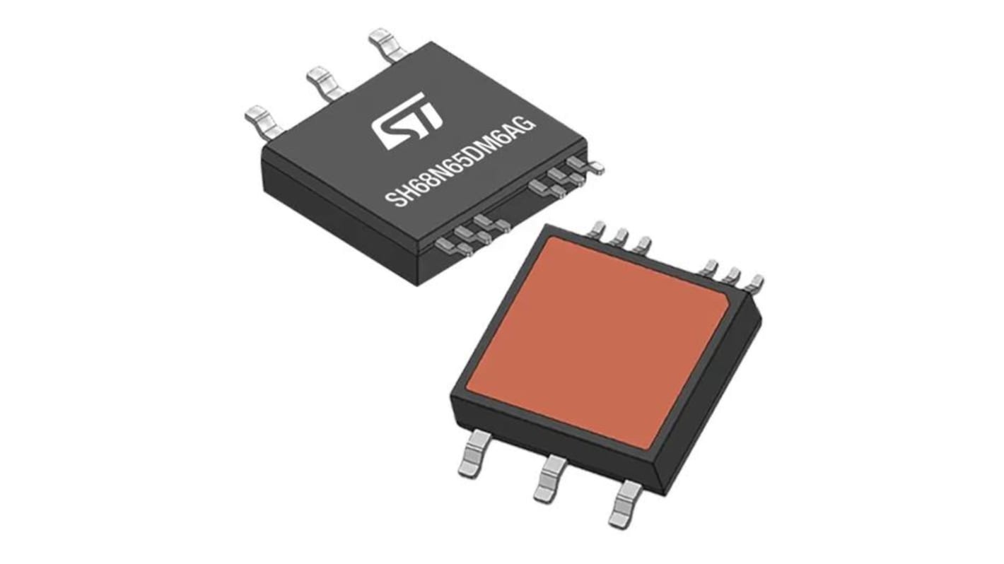 STMicroelectronics Nチャンネル MOSFET650 V 64 A 表面実装 パッケージスミスの受け入れ 3 ピン
