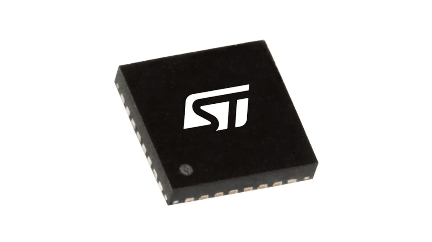 Microcontrolador STMicroelectronics STM32C031K4U6, núcleo ARM 32-bit Cortex-M0 de 32bit, RAM 12 KB, 48MHZ, UFQFPN de 32