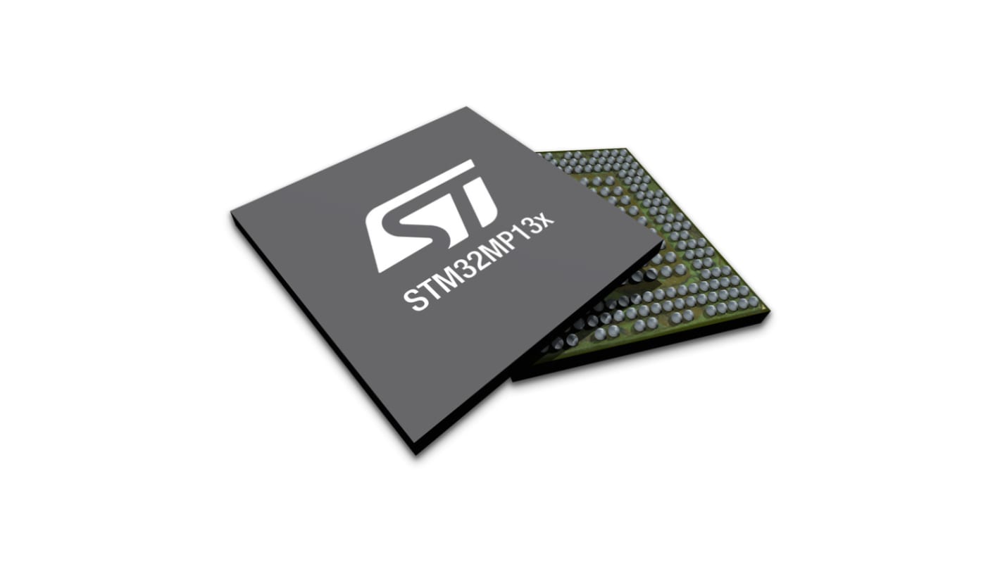 Microcontrollore STMicroelectronics, ARM Cortex-A7, TFBGA, A7, 289 Pin, Montaggio superficiale, 8 / 16bit, 1GHz