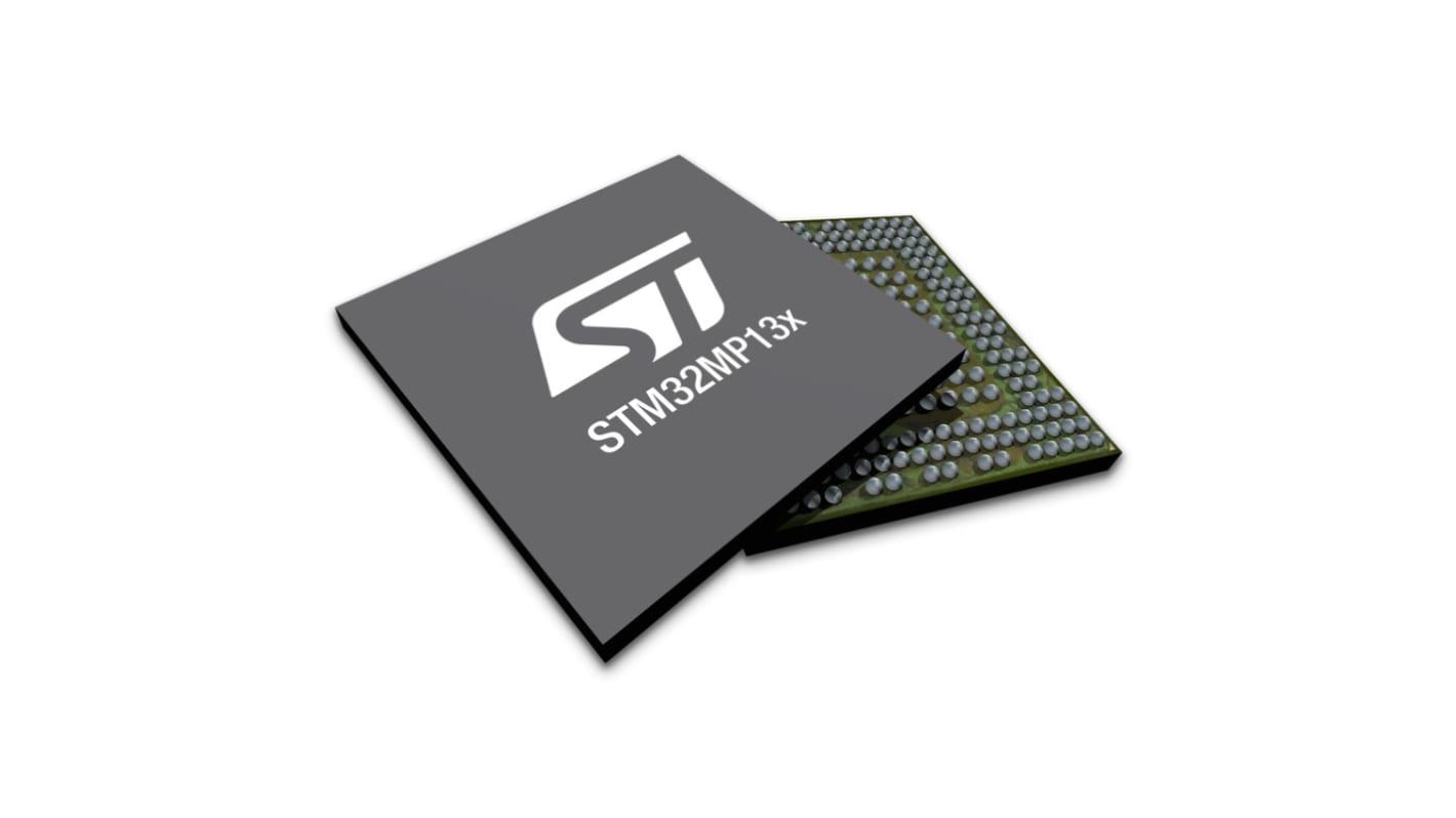 STMicroelectronics STM32MP135CAG3, 8 / 16bit ARM Cortex A7 Microcontroller, A7, 1GHz, 168 kByte SRAM, 289-Pin TFBGA