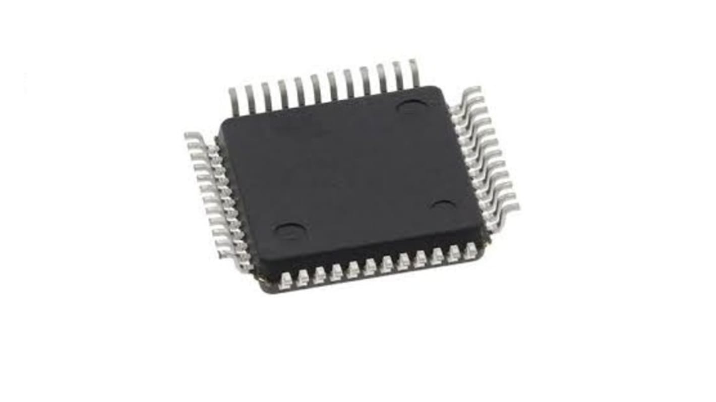 Microcontrolador MCU Renesas Electronics R5F104GLAFB#30, núcleo RL78 de 16bit, RAM 48 kB, 32MHZ, LFQFP de 48 pines