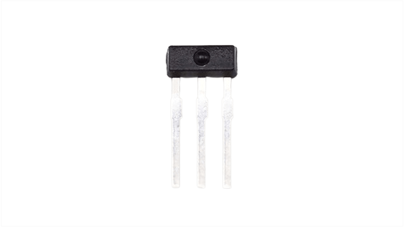 Hamamatsu Fotodiode Sichtbares Licht 850nm Si, THT Kunststoff-Gehäuse 3-Pin