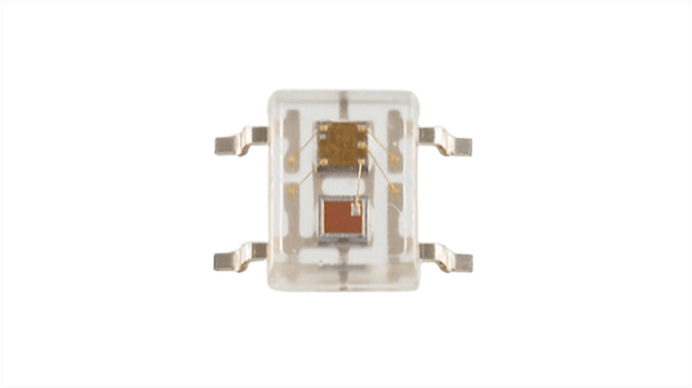 Hamamatsu Fotodiode Sichtbares Licht 550nm Si, SMD Kunststoff-Gehäuse 4-Pin