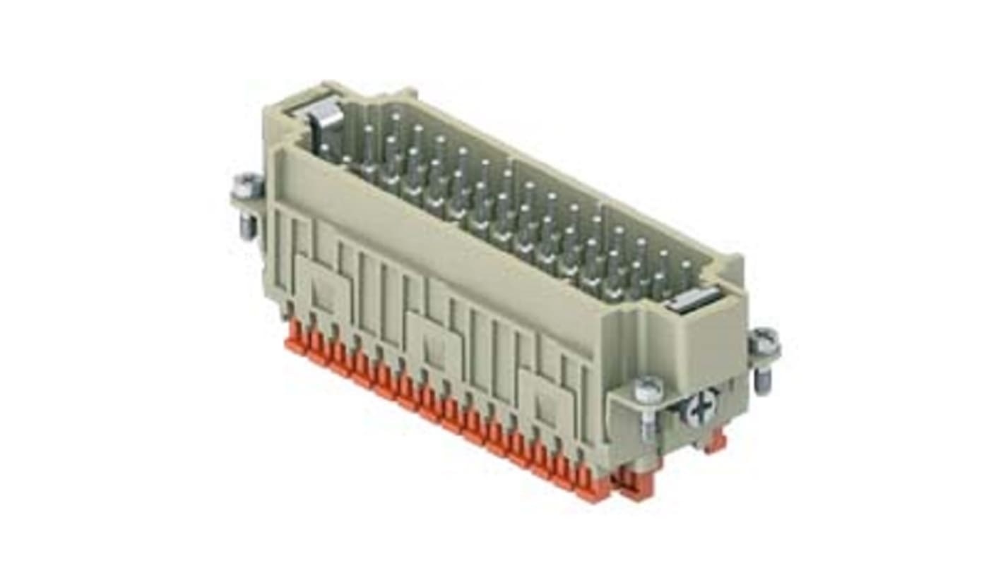 Inserto de conector de potencia ILME Macho, serie CDSH, para usar con Tamaño de carcasa 104,27