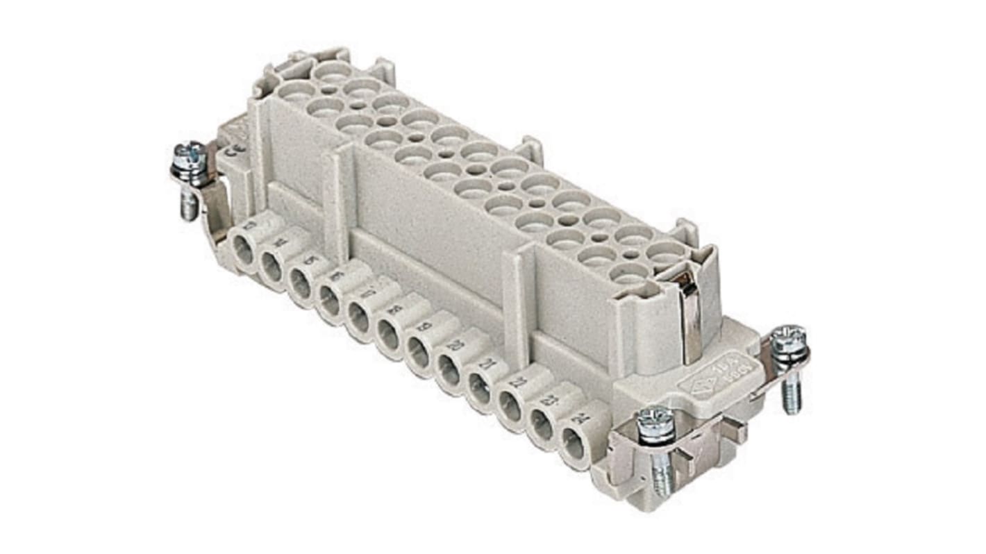 Inserto de conector de potencia ILME Hembra, serie CNE, para usar con Tamaño del recinto 104,27