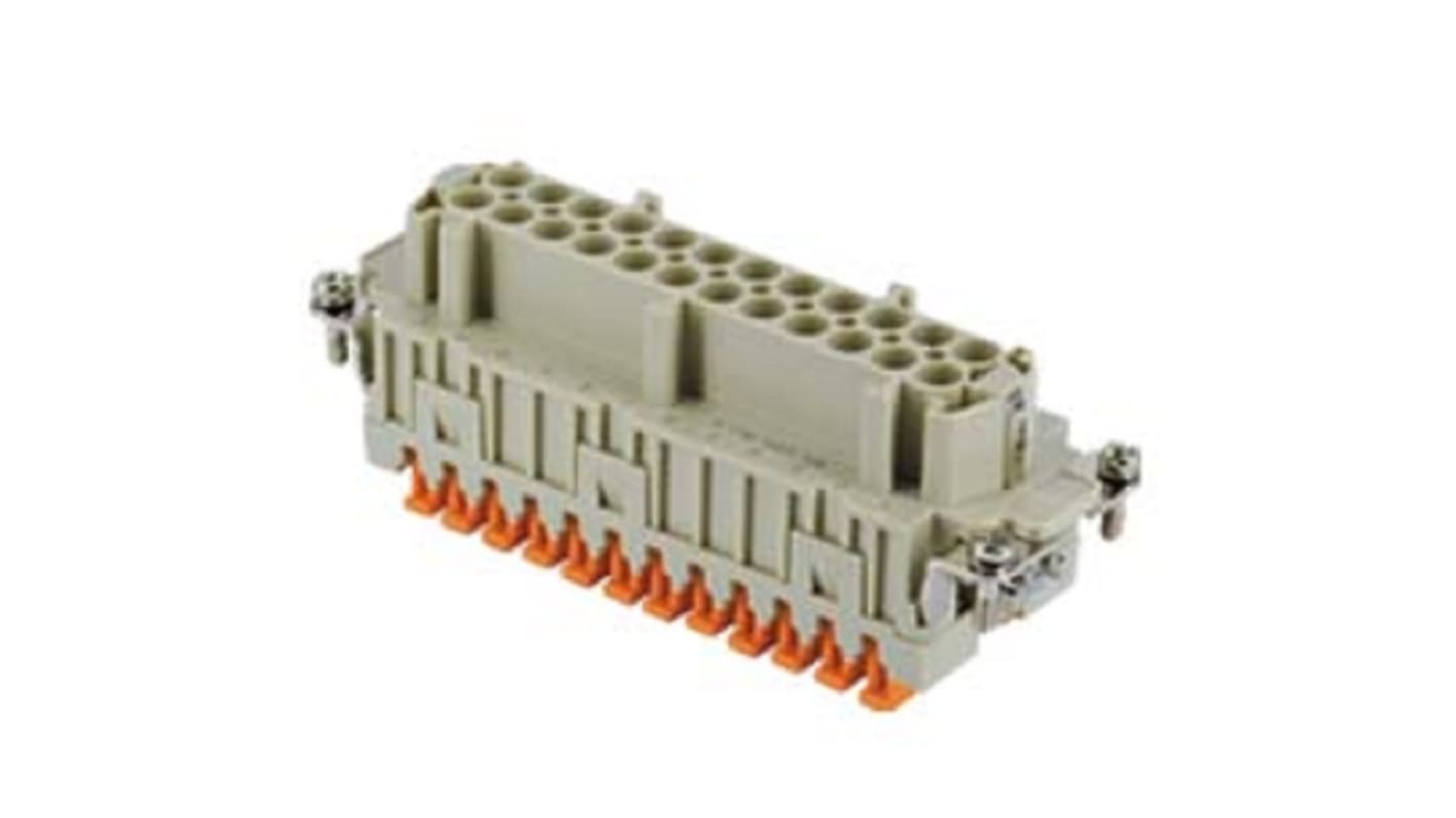 Inserto de conector de potencia ILME Hembra, serie CSH, para usar con Tamaño del recinto 104,27