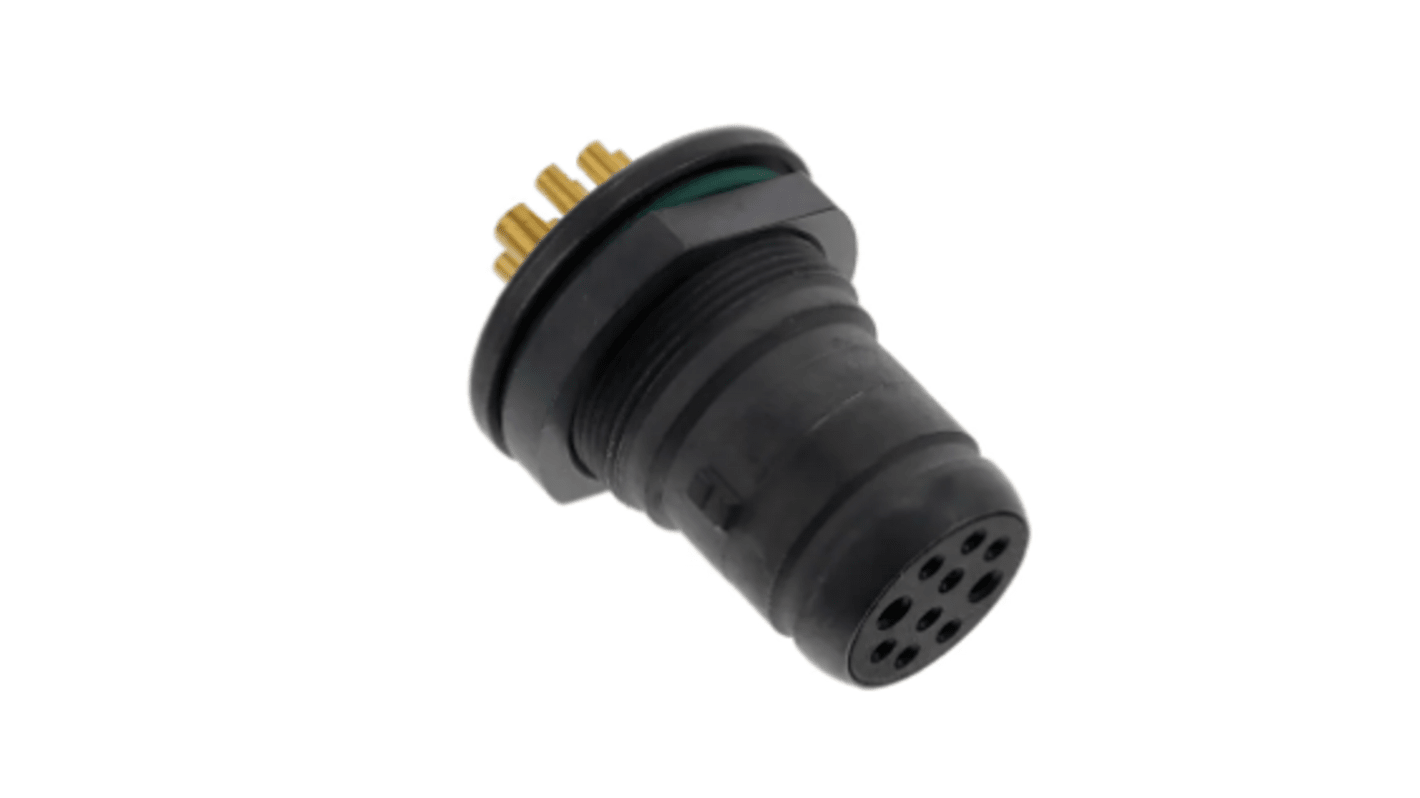 Conector circular Amphenol Limited PIN serie Terrapin de 10 vías macho