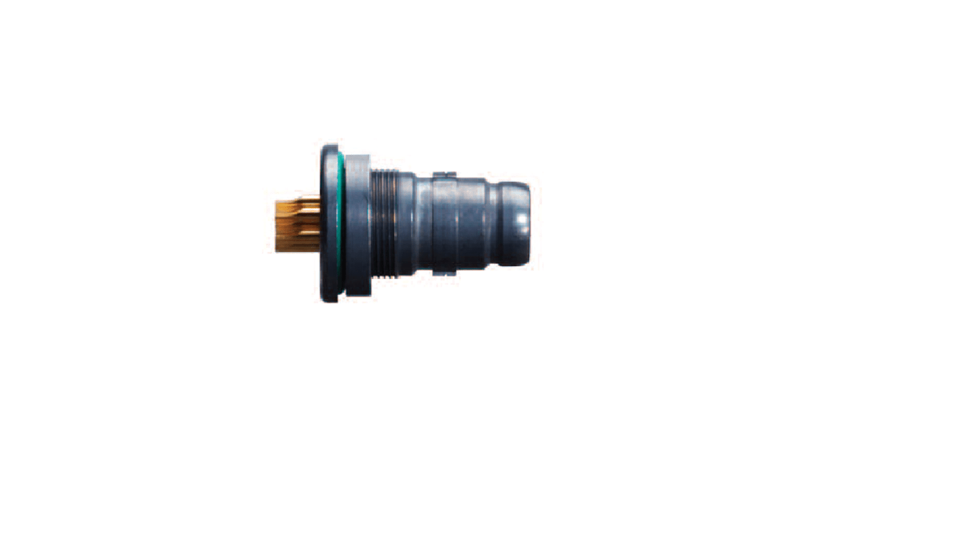 Connecteur cylindrique Prise femelle, 10 Contacts, Femelle, Amphenol Limited