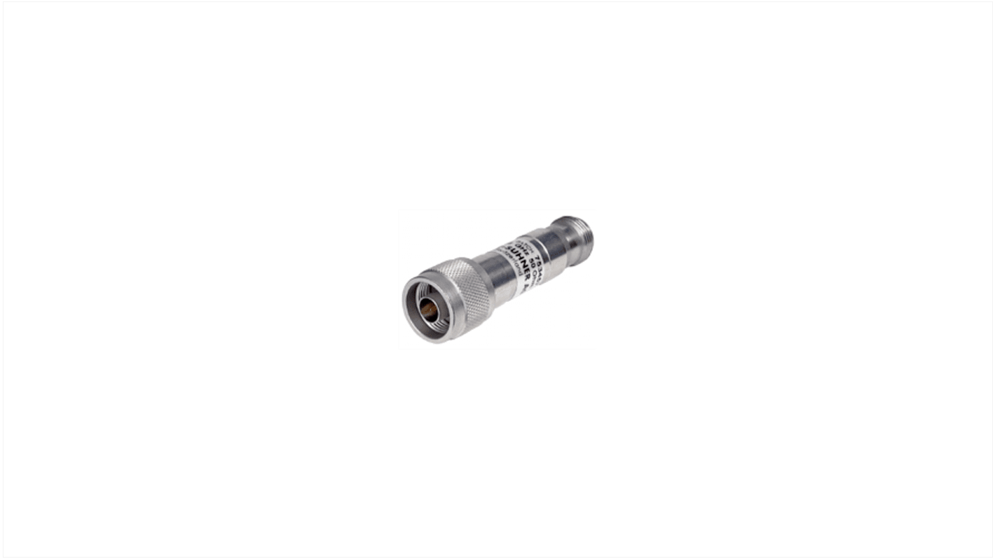 RF Attenuator Straight N Plug to N Socket 10dB, Operating Frequency 18GHz