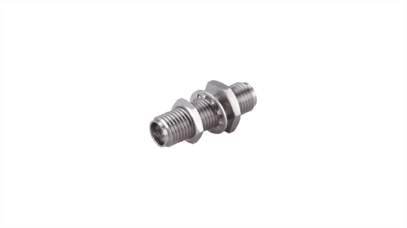 Adaptador Huber+Suhner 34_SK-50-0-51/199_NE, Conector hembra SK a Conector hembra SK