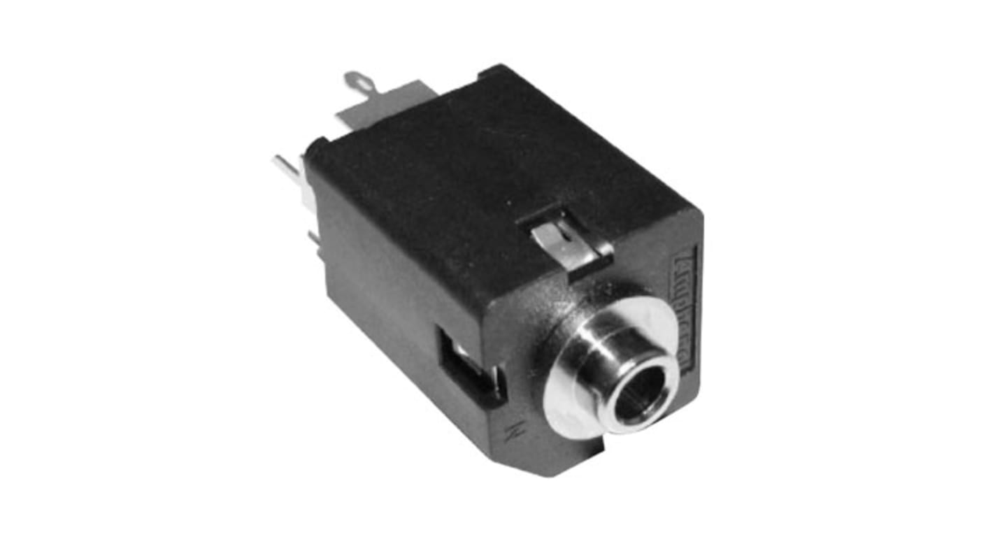 Connecteur Jack 3,5 mm Femelle Amphenol Audio, PCB