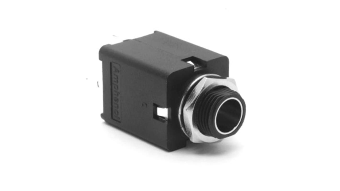 ACJSMIV3 Amphenol Audio Jack Connector 1/4 in PCB Phone Jack Socket