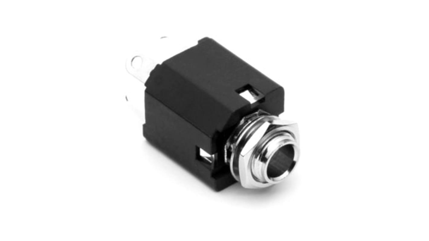 ACJSMVS5 Amphenol Audio Jack Connector 1/4 in PCB Phone Jack Socket