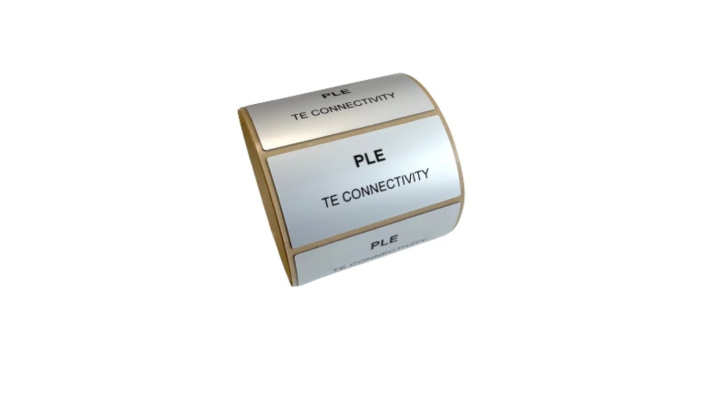 TE Connectivity Tafeletikett Frontplattenmarkierung, L.27mm B.15mm