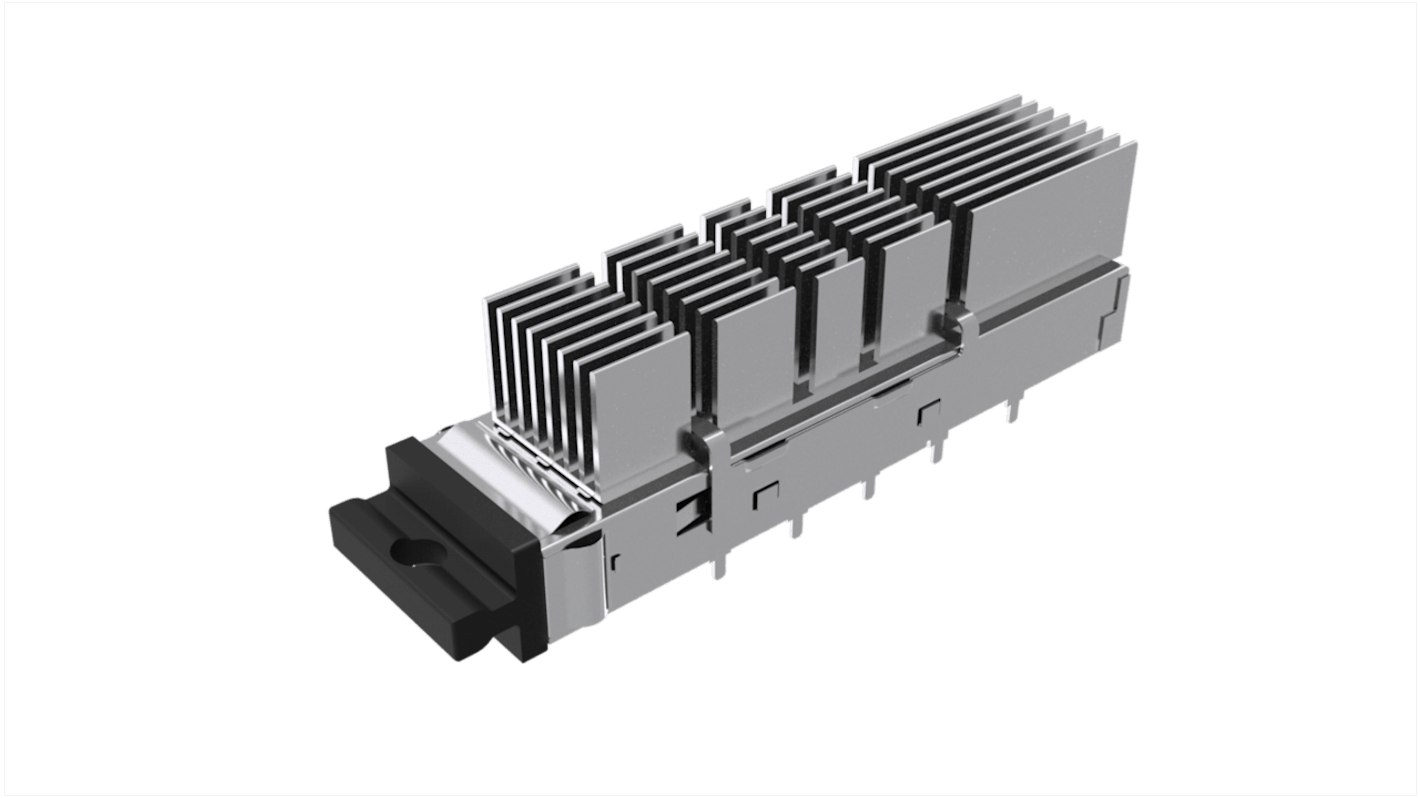 1x1 QSFP-DD 3.6 fin pin HS, DC