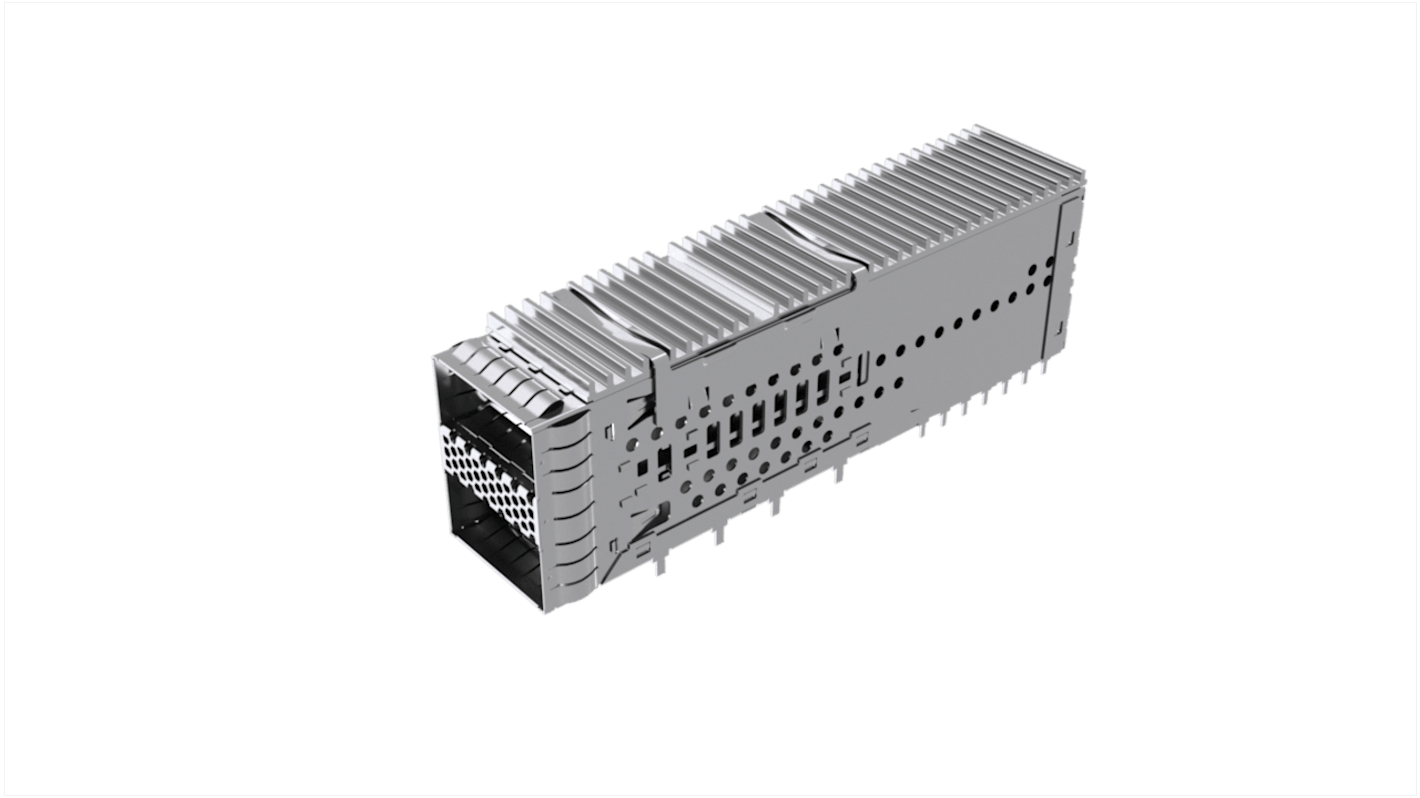 Amphenol Communications Solutions QSFP-DD I/O Connector Plug 76-Position, UE36E1620032C31