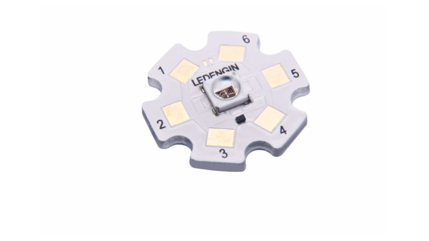 LED infrarouge, ams OSRAM, LZ1-10R602-0000, Traversant, 850nm 1600mW