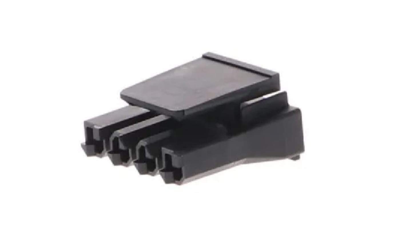 Carcasa de conector de crimpado Molex 1726722004, paso: 7.5mm, 4 contactos, , 1 fila filas, Conector