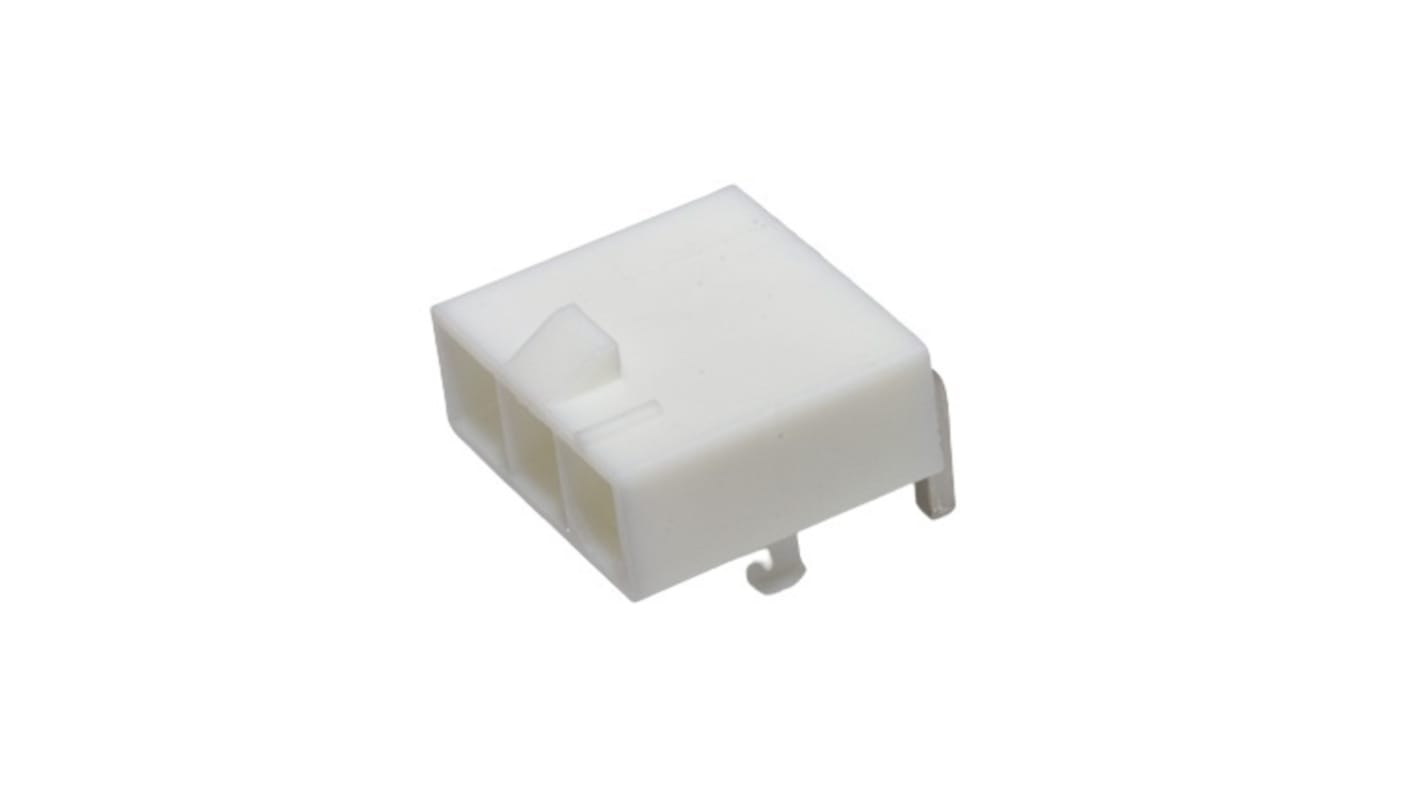 Conector macho para PCB Molex serie 5569 de 3 vías, 1 fila, paso 4.2mm