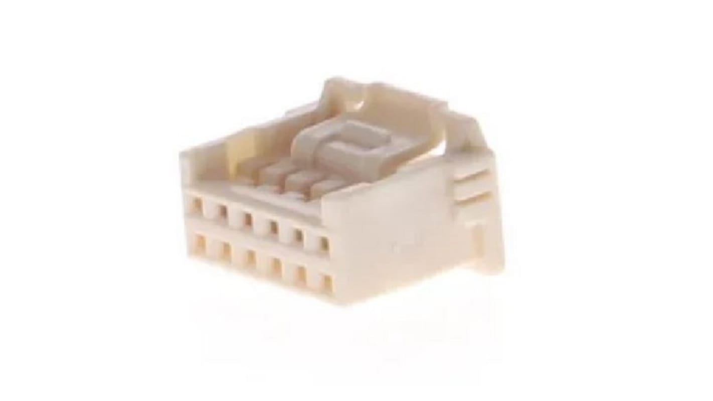 Molex Receptacle Crimp Connector Housing, 2mm Pitch, 12 Way, 2 Row