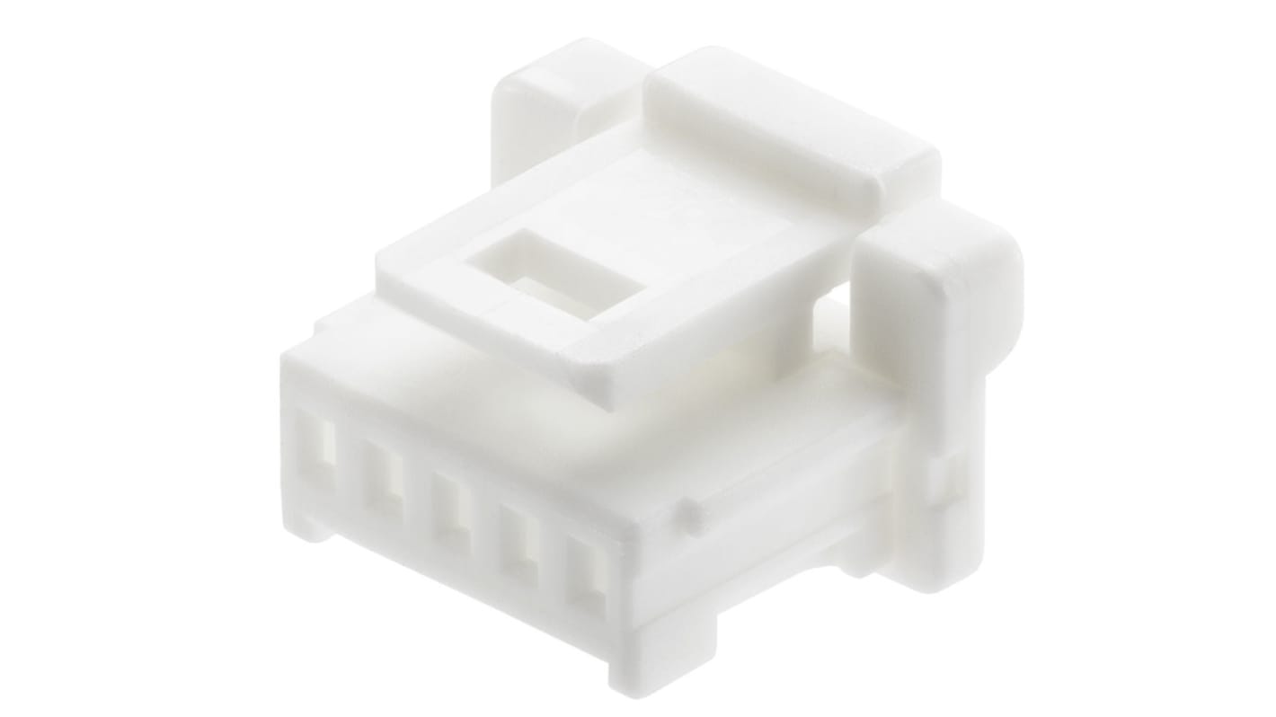 Molex Receptacle Crimp Connector Housing, 1mm Pitch, 5 Way, 1 Row