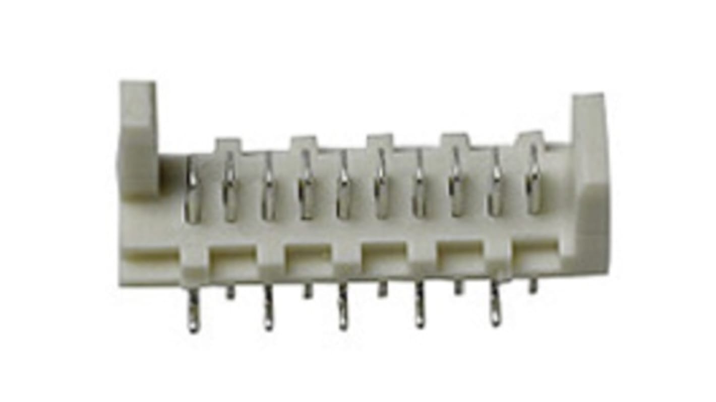 Molex 基板接続用ピンヘッダ 4極 1.27mm 1列 908140904