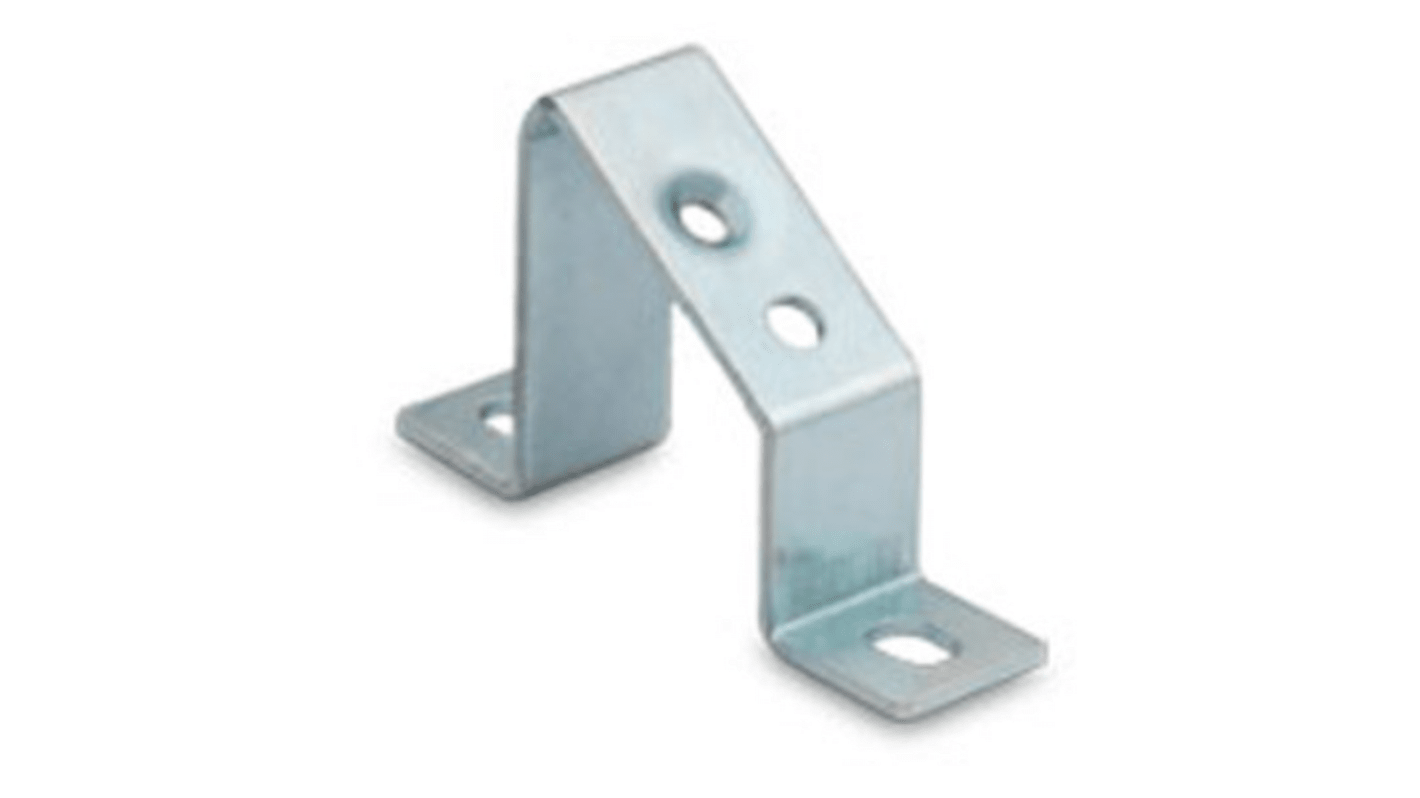 RS PRO Angled Support Bracket for Use with DIN Rail