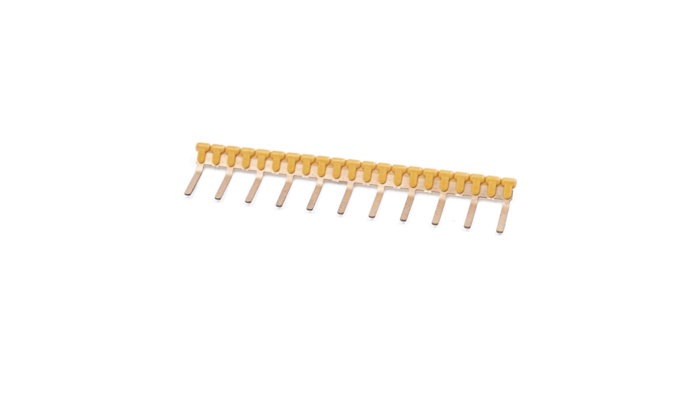 RS PRO Jumper for Use with RS PRO Full 2.5 Terminal Blocks, 20A