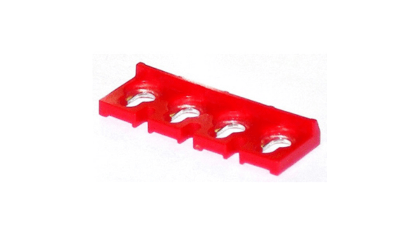 RS PRO Insulated Slider Jumper for Use with RS PRO TEST6 Terminal Blocks, 45A