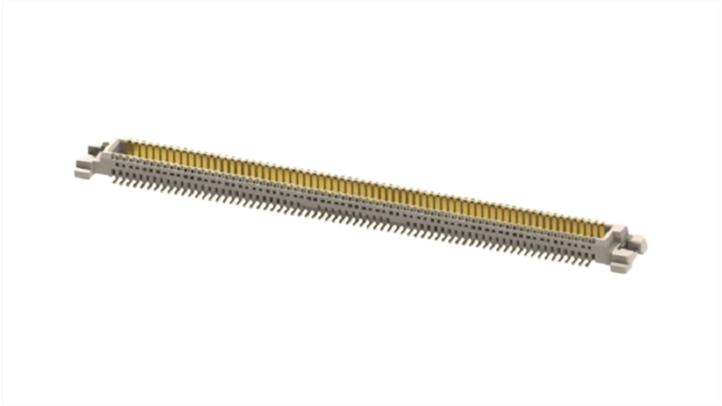 Amphenol Communications Solutions BergStak Series Straight, Vertical PCB Connector, 140 Contact(s), 0.635mm Pitch, 2