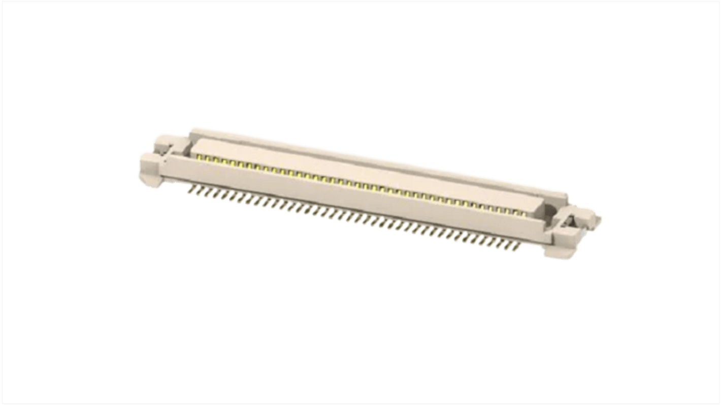 Conector de PCB Recto, vertical Amphenol Communications Solutions serie BergStak de 80 vías, 2 filas, paso 0.635mm