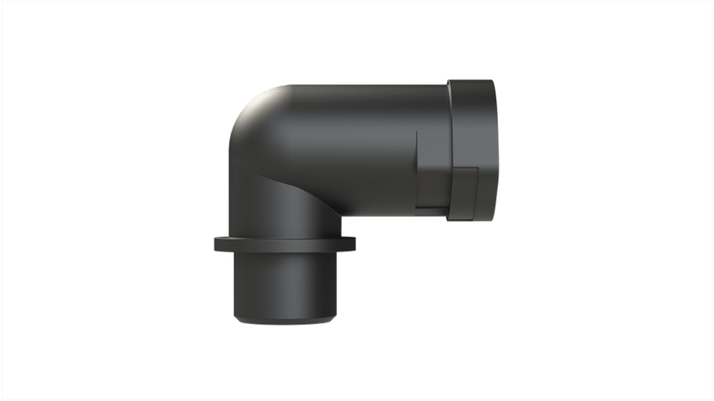 ABB 90° Elbow, Conduit Fitting, M16 x 1.5, Polyamide 6, Black