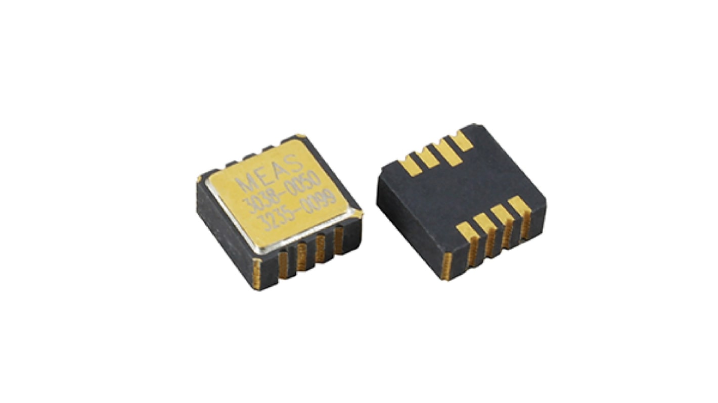 TE Connectivity SMT Accelerometer, Hermetic LCC