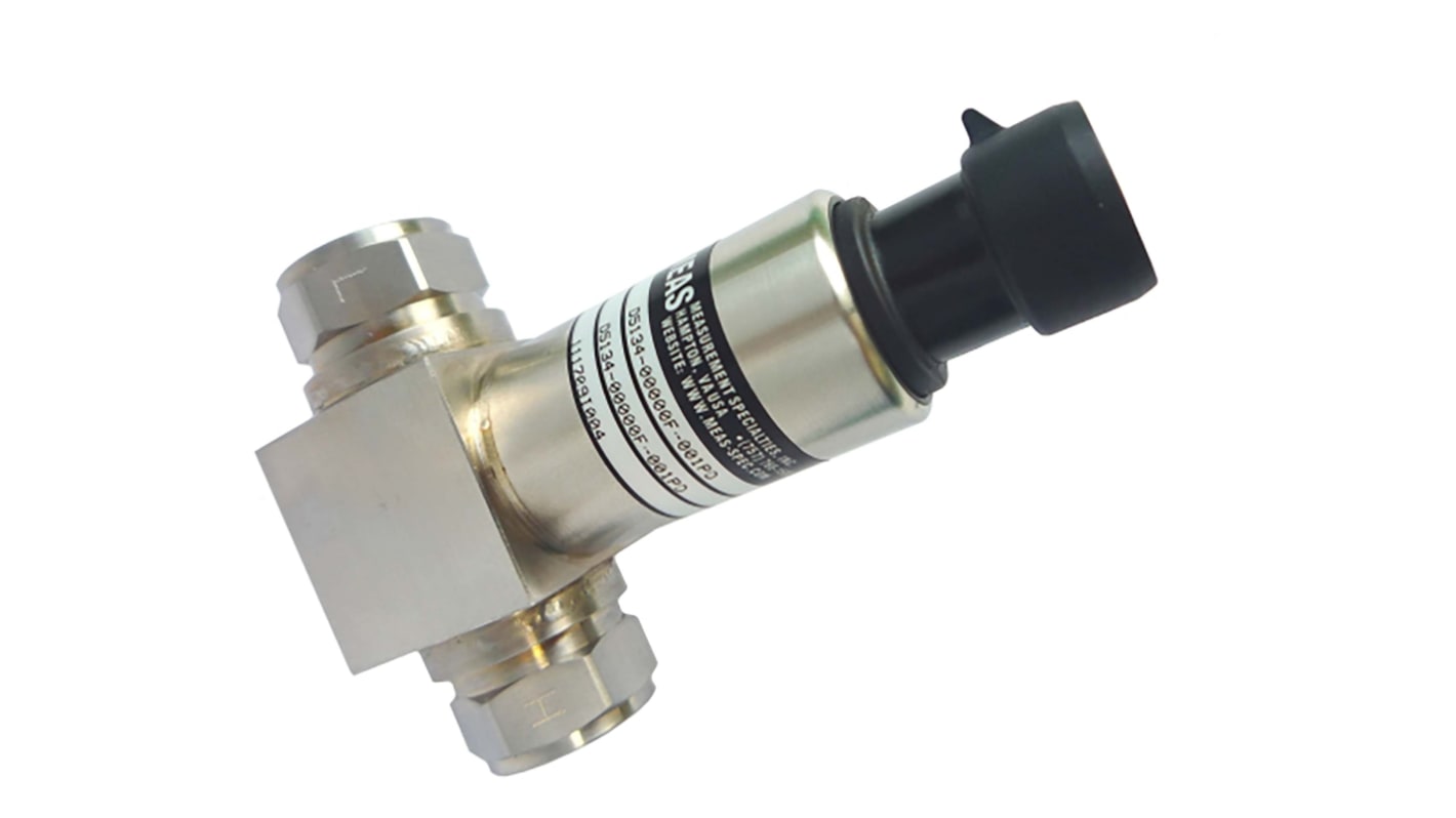 TE Connectivity D5100 Series Pressure Sensor, 0psi Min, 5psi Max, Current Output Output, Differential Reading