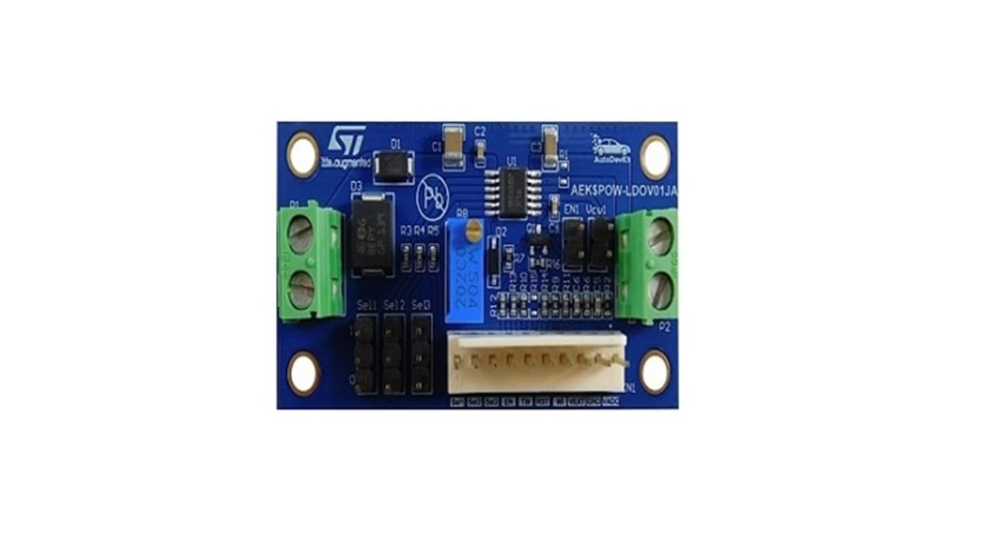 STMicroelectronics AEK-POW-LDOV01J LDO Voltage Regulator for Automotive Display Drivers, Microcontroller Supplies,