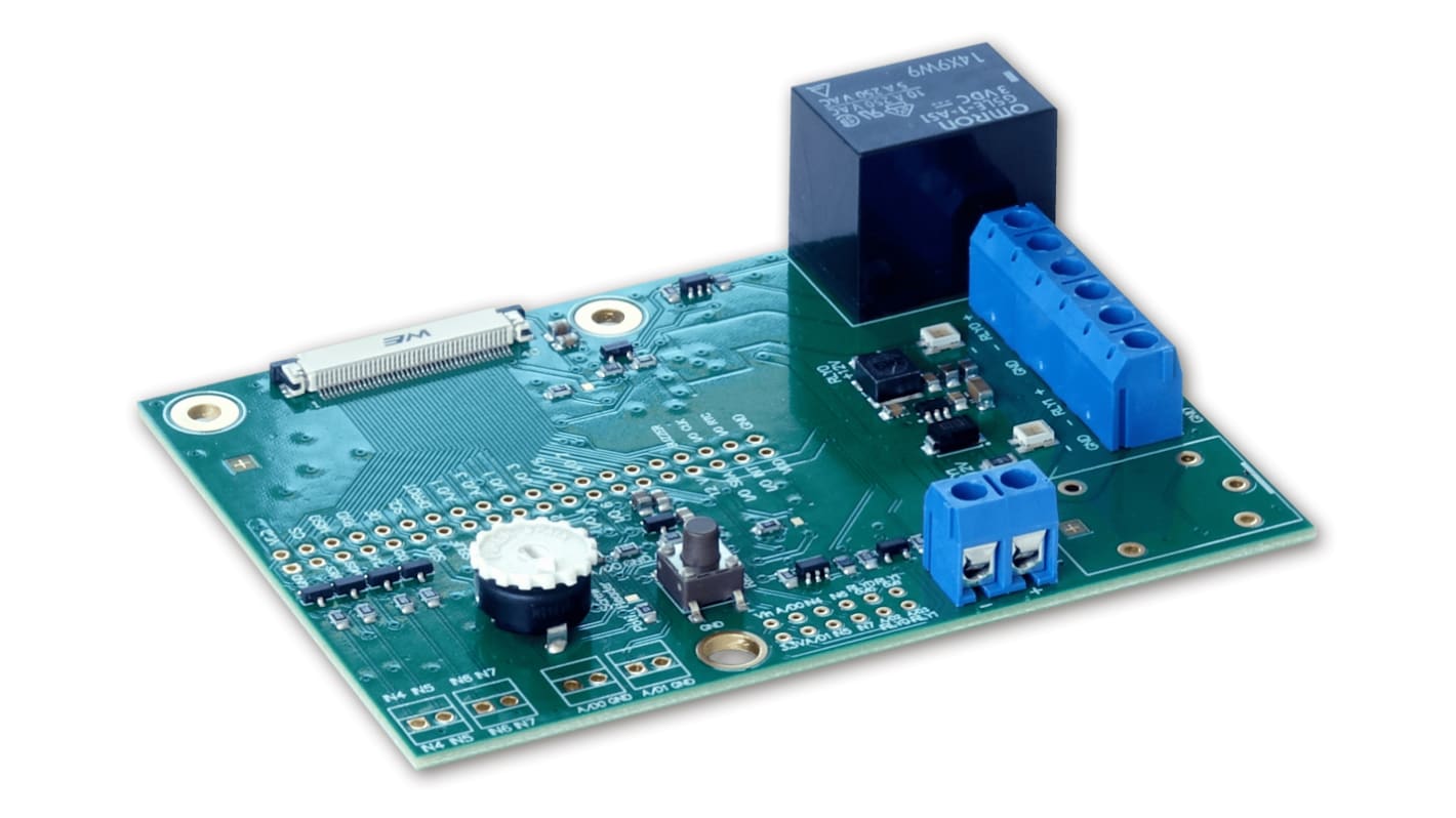 Zestaw EA 94998-RELAY Display Visions I2C, RS232, SPI, USB Application board with relay output, I/O and 5∼30v reg