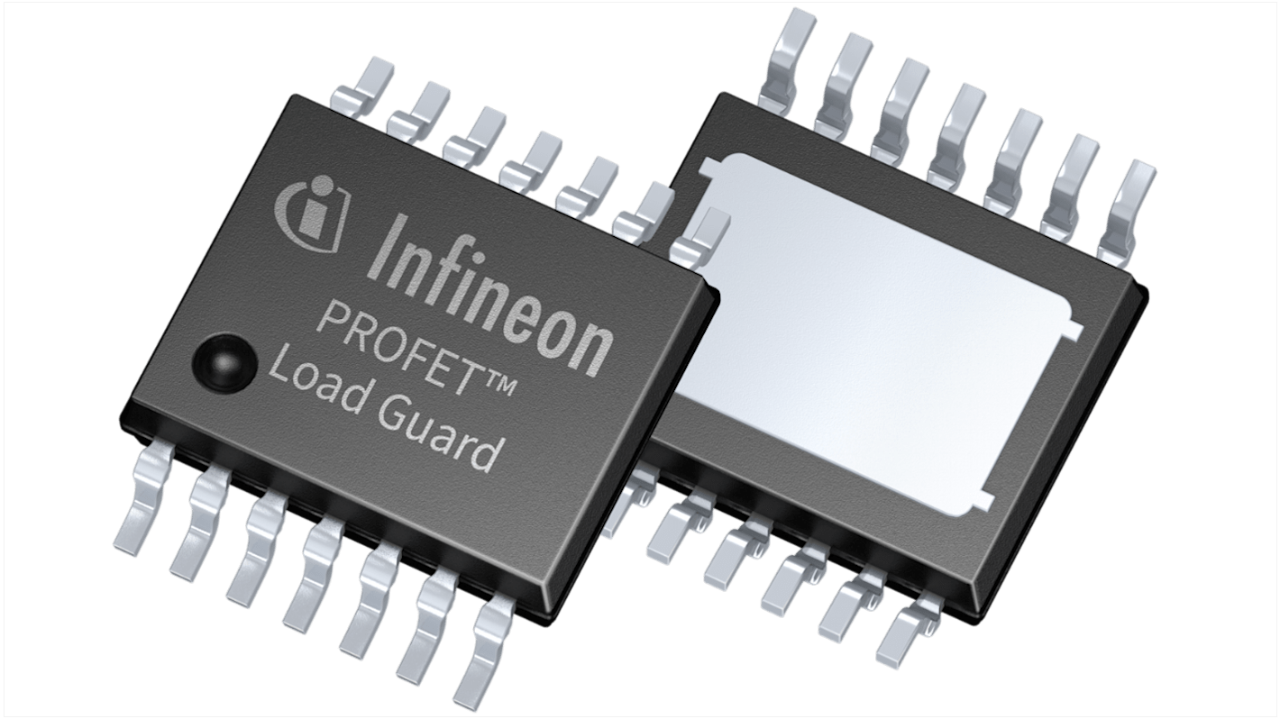 Switch di alimentazione CI Infineon High side, 1 canale, PG-TSDSO-14, 14 pin, 28 V, 4.5mA