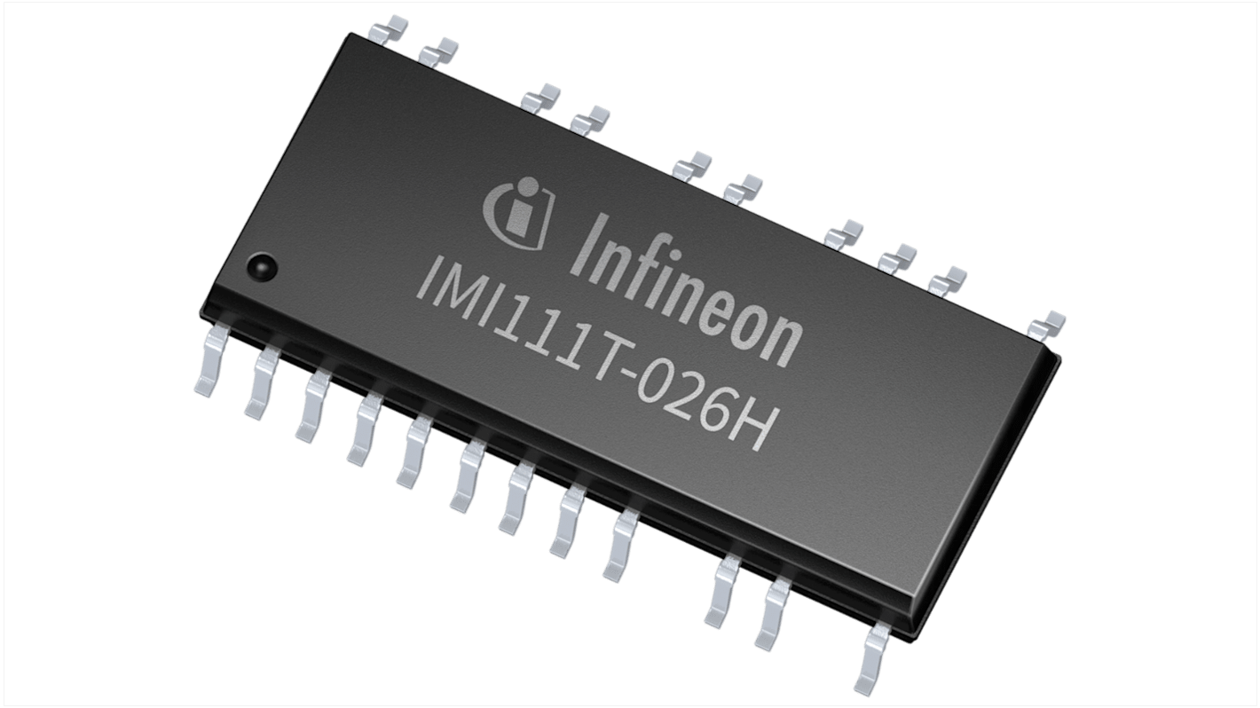 Inteligentní napájecí modul IMI111T026HXUMA1, konfigurace: 3fázový 2A, počet kolíků: 22, DSO-22 2A 15 V, typ motoru: