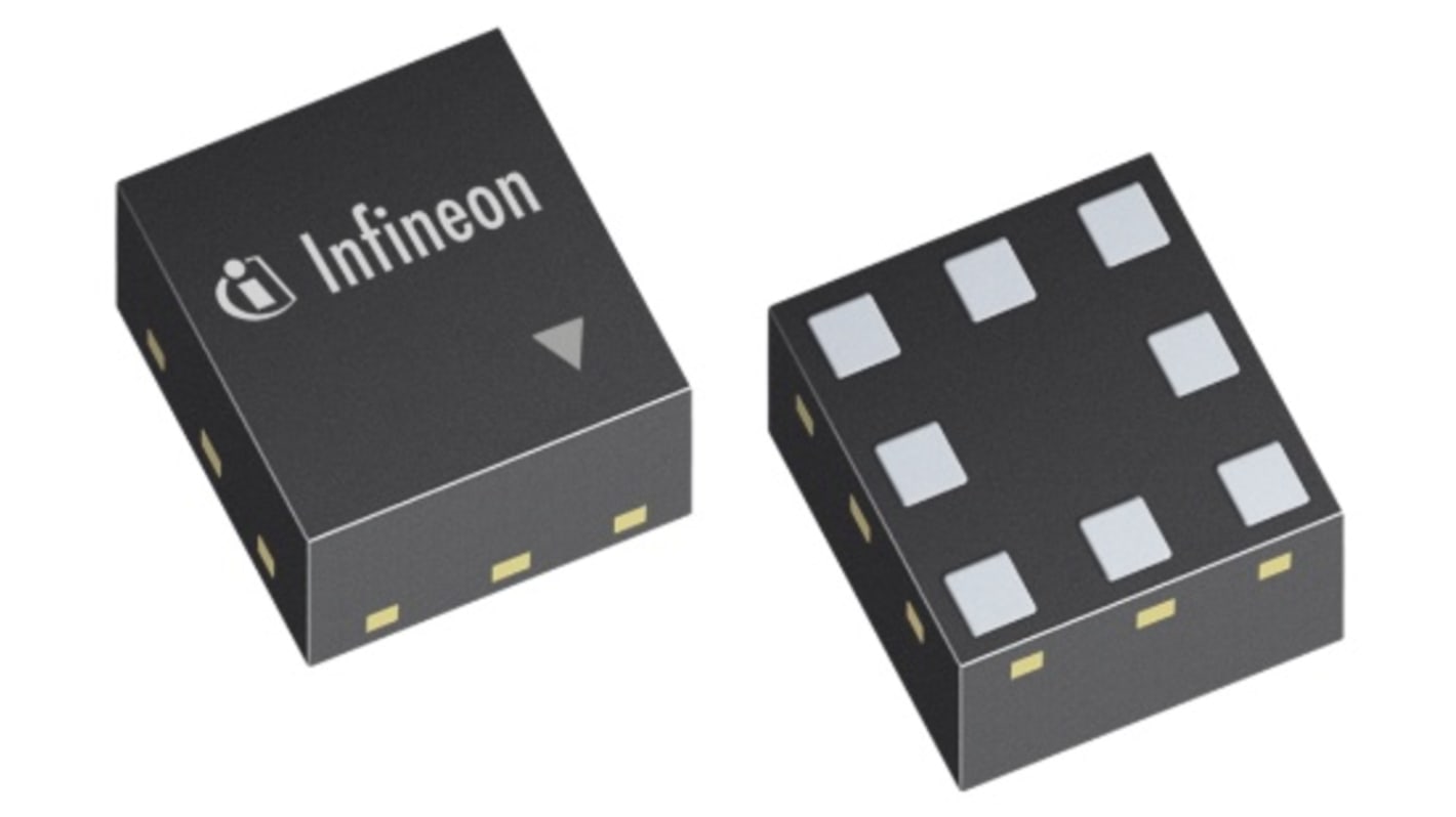 Infineon HF-Schalter FM, TSNP-8-1 8-Pin 1.1 x 1.1 x 0.375mm SMD