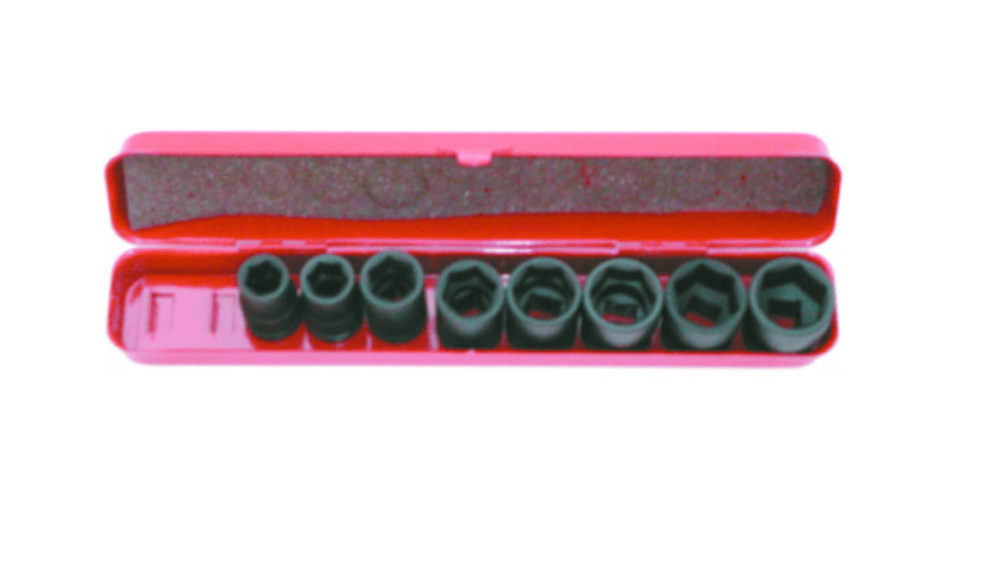 SAM Metric 1/2 in Impact Socket Set