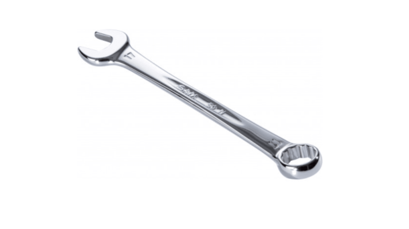 SAM Combination Ratchet Spanner, 6mm, Metric, 112 mm Overall