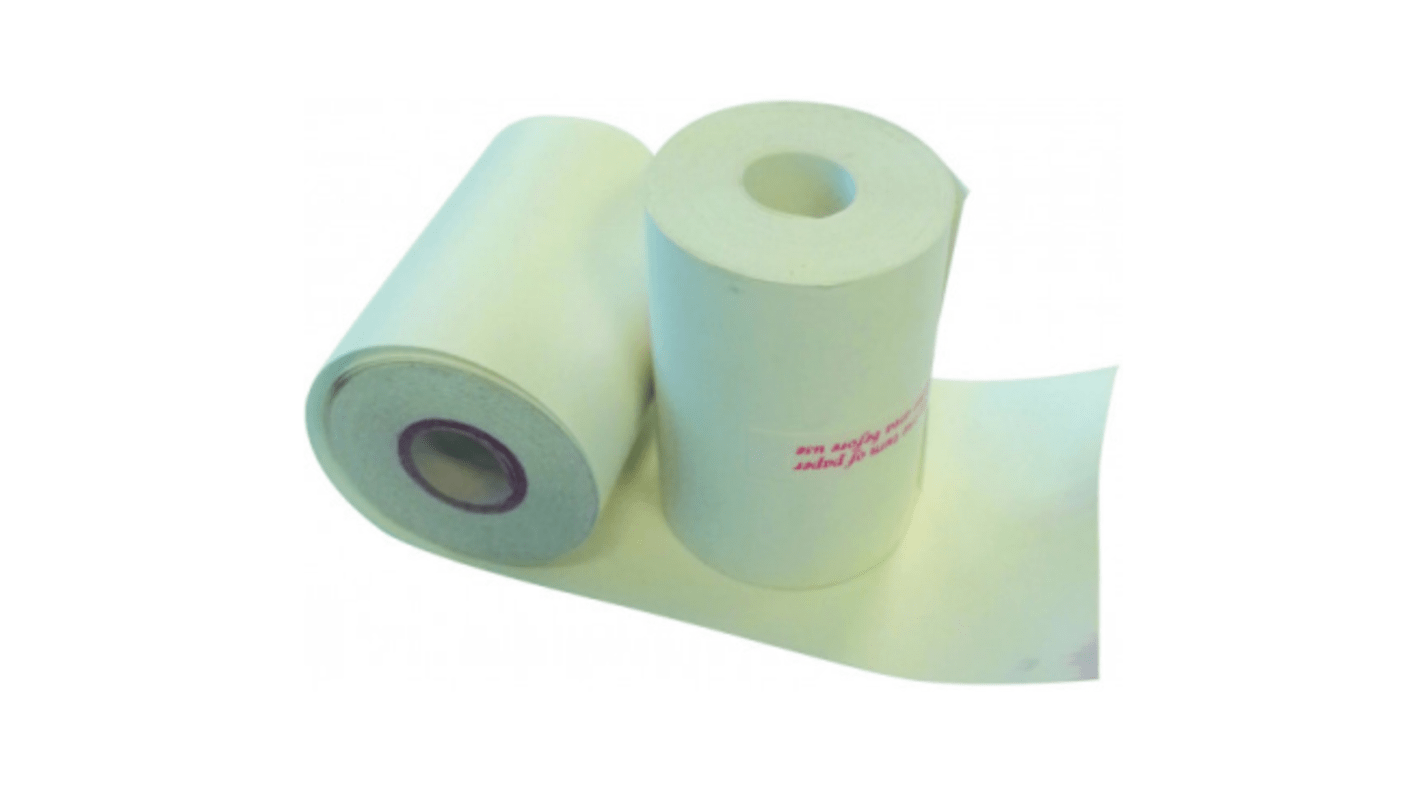 SAM White Plain Printer Paper Roll