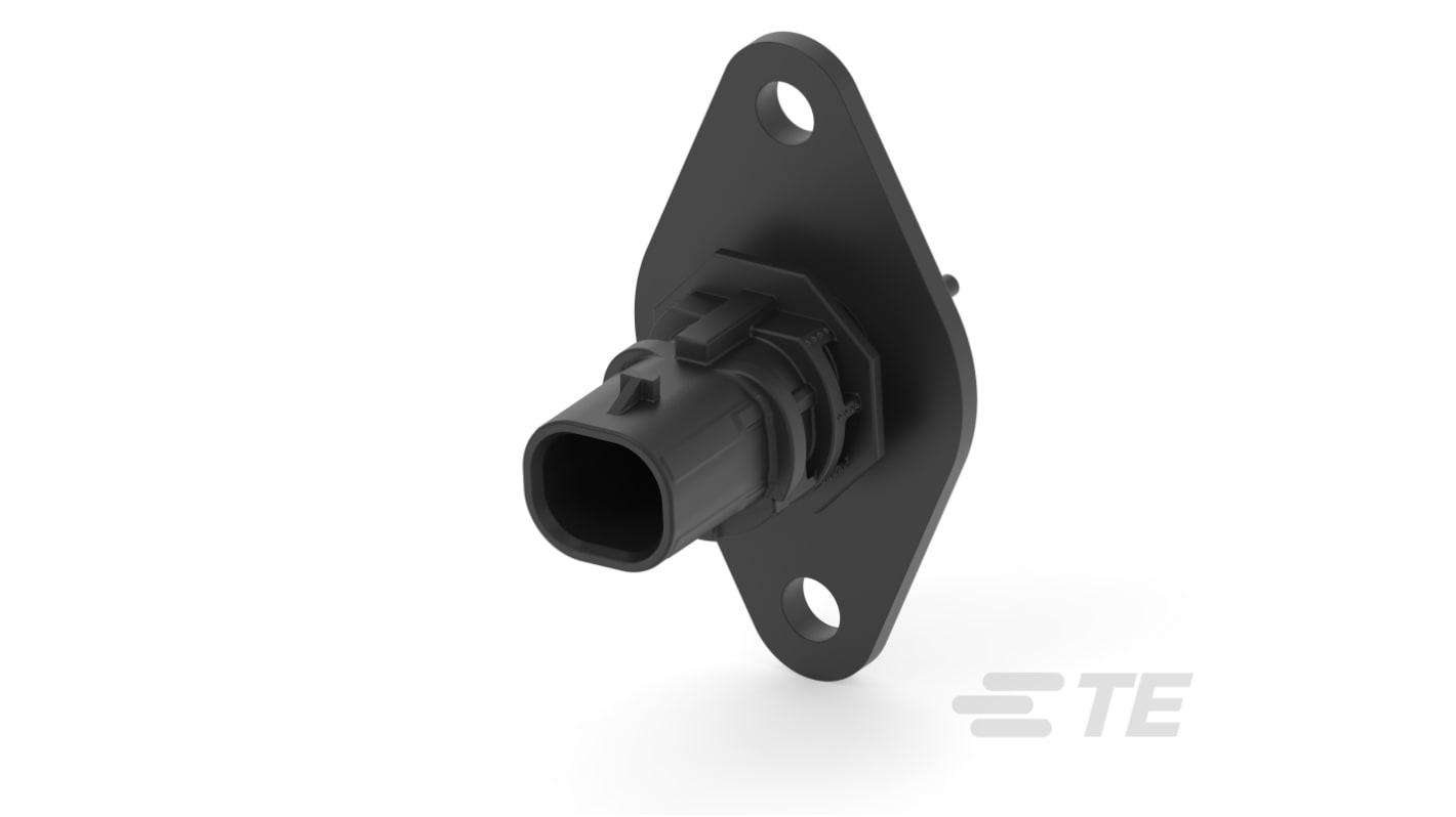 TE Connectivity, 2325103 Header Socket 2 Way, Solder, Through Hole Termination